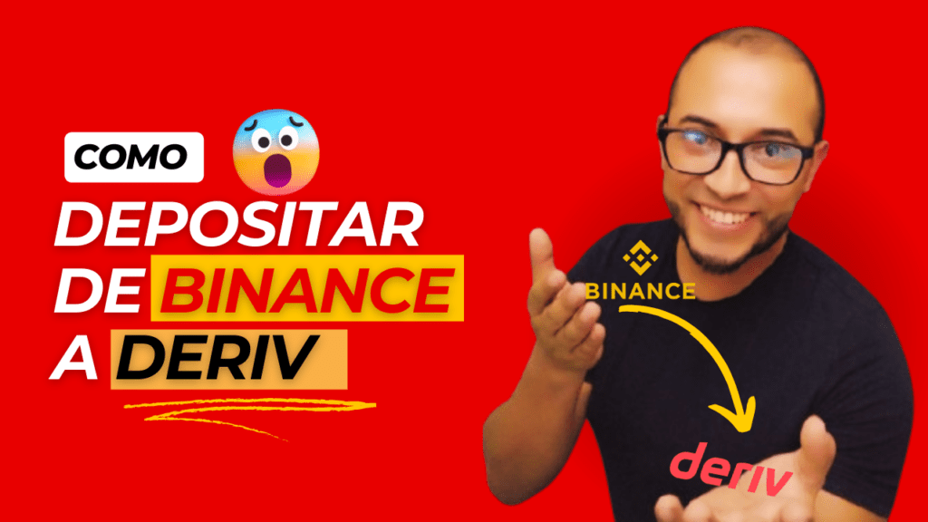 Aprende cómo depositar de Binance a Deriv paso a paso