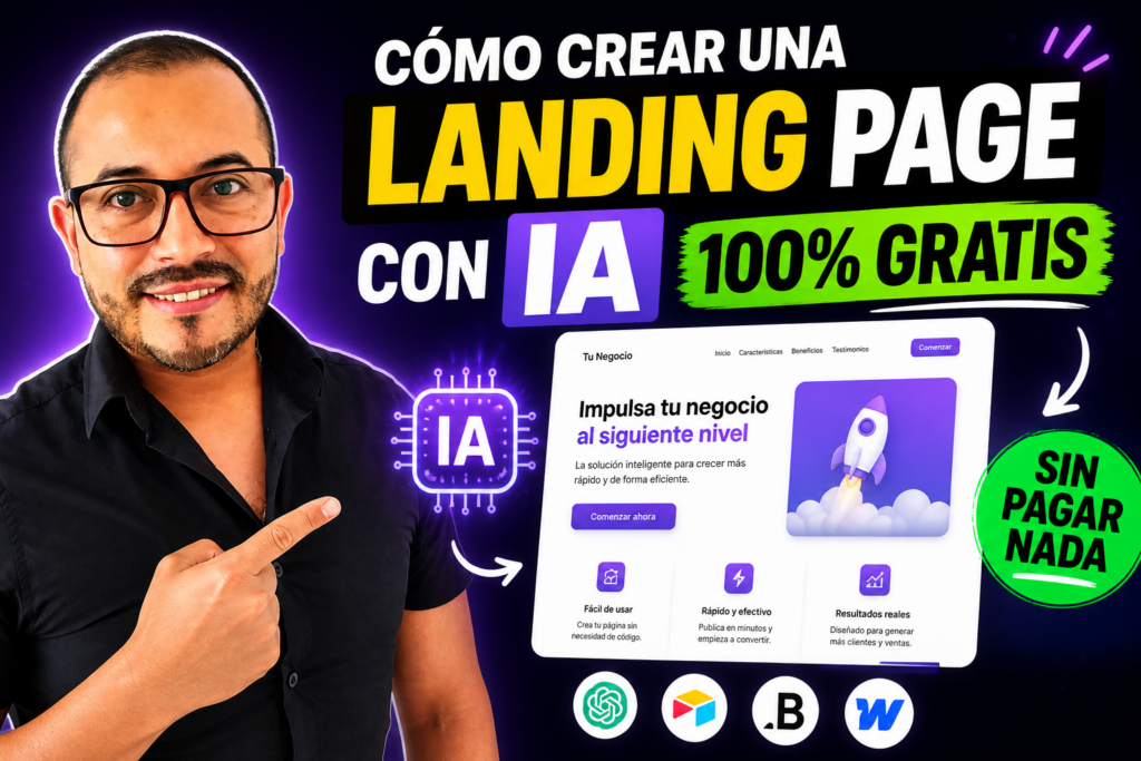 Prompt para crear una Landing Page con IA